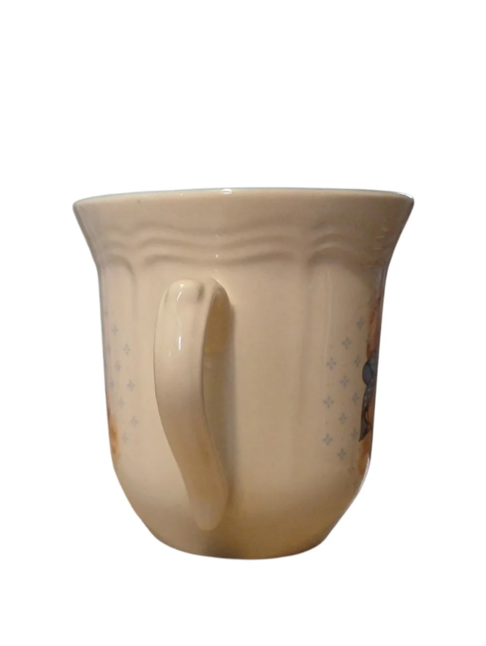 Vintage Tienshan Stoneware Teddy Bear Tea Cup